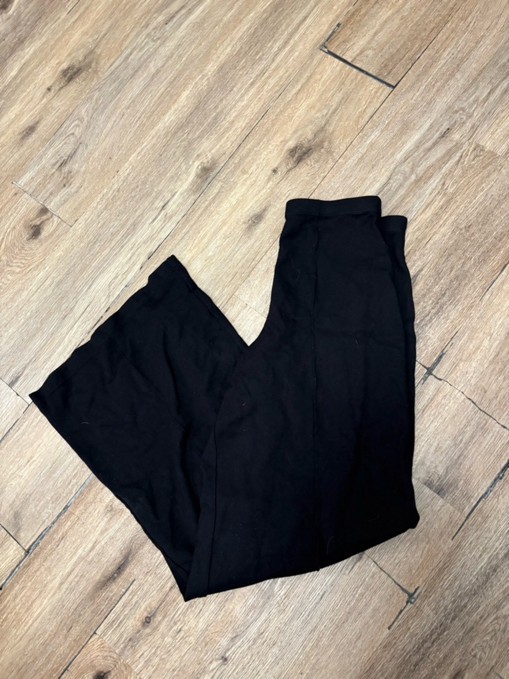 Max Studio Black Wide-Leg Mid-Rise Pants - Picture 8 of 8